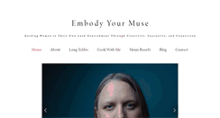 Desktop Screenshot of embodyyourmuse.com